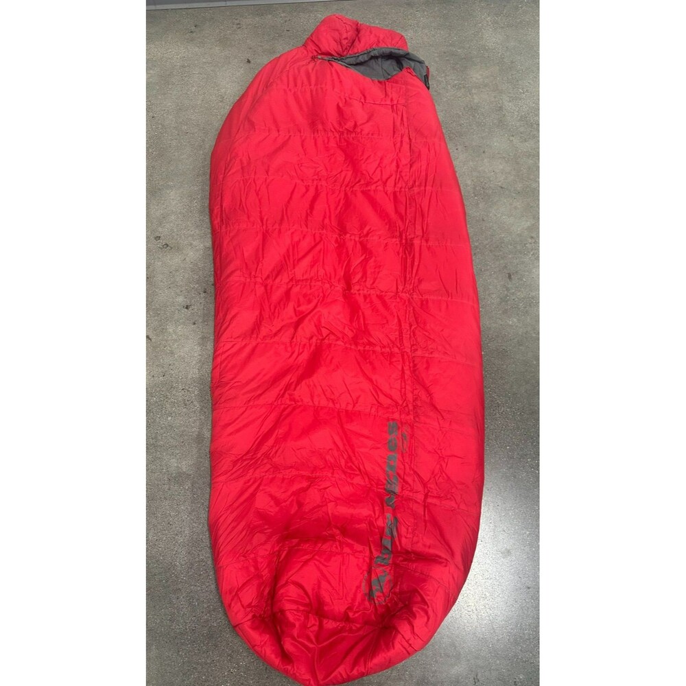 Big Agnes Gunn Creek 30 Degree Sleeping Bag Synthetic Red Right Zip Camping